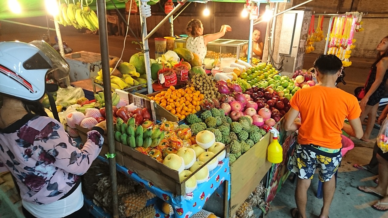 Fruit Market in Pattaya City